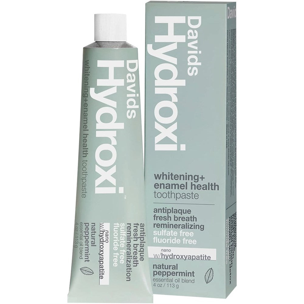 Davids HYDROXI Nano-Hydroxyapatite Premium Toothpaste | Whitening + Enamel