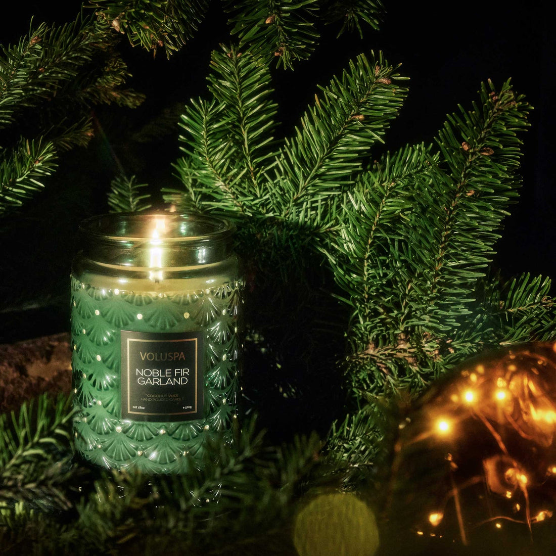 Voluspa Holiday Large Jar + Lid Candle {100hr}