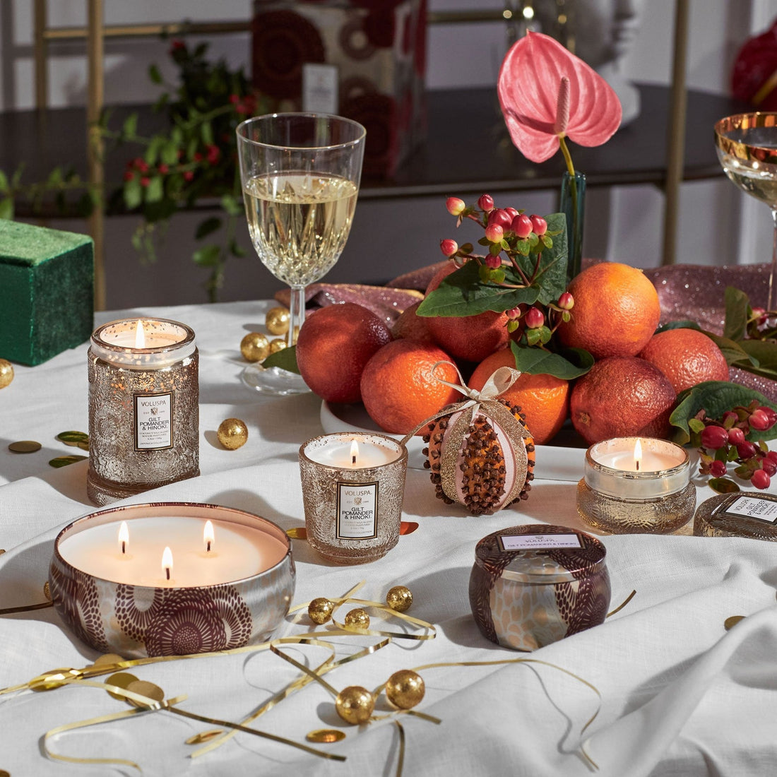 Voluspa Seasonal Mini Tin Candle {25hr}
