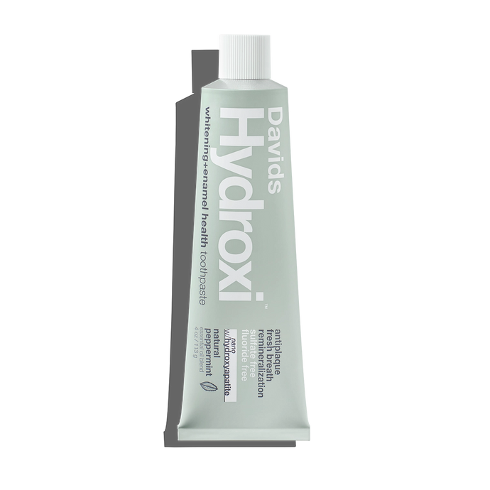 Davids HYDROXI Nano-Hydroxyapatite Premium Toothpaste | Whitening + Enamel