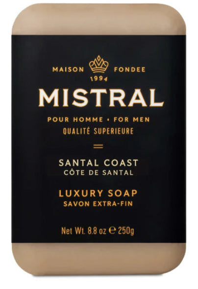 Mistral Men's Collection Triple Milled Luxury Bar Soap