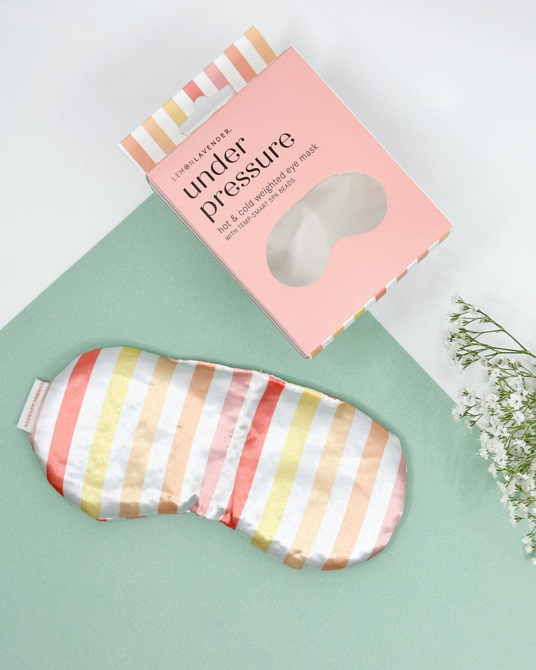 Lemon Lavender Under Pressure Weighted Eye Mask