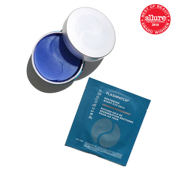 Patchology FlashPatch® Restoring Night Eye Gels 30 Pair Jar