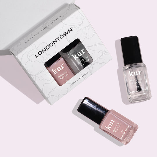Londontown 2026 | Tint & Shine Duo | Nail Veil #4 + High Gloss Top Coat