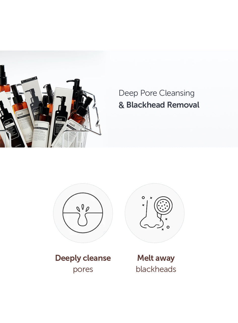 dear, klairs Gentle Black Deep Cleansing Oil | 150ml