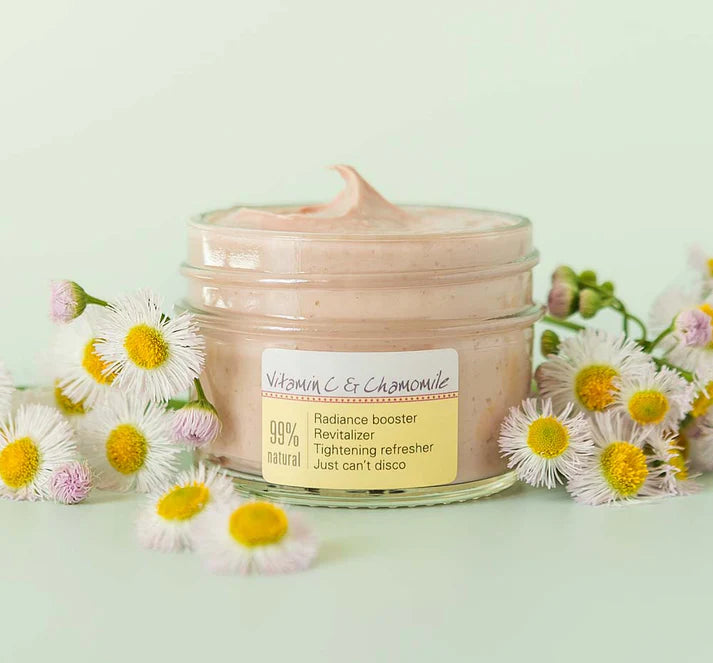 Farmhouse Fresh Face Mask { MIGHTY BRIGHTY } Vitamin C + Chamomile Brightening Mask