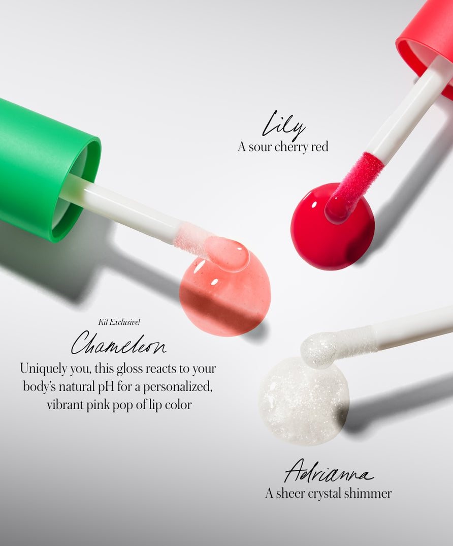 RMS Beauty Holiday 2025 | Mini Lip Oil Trio