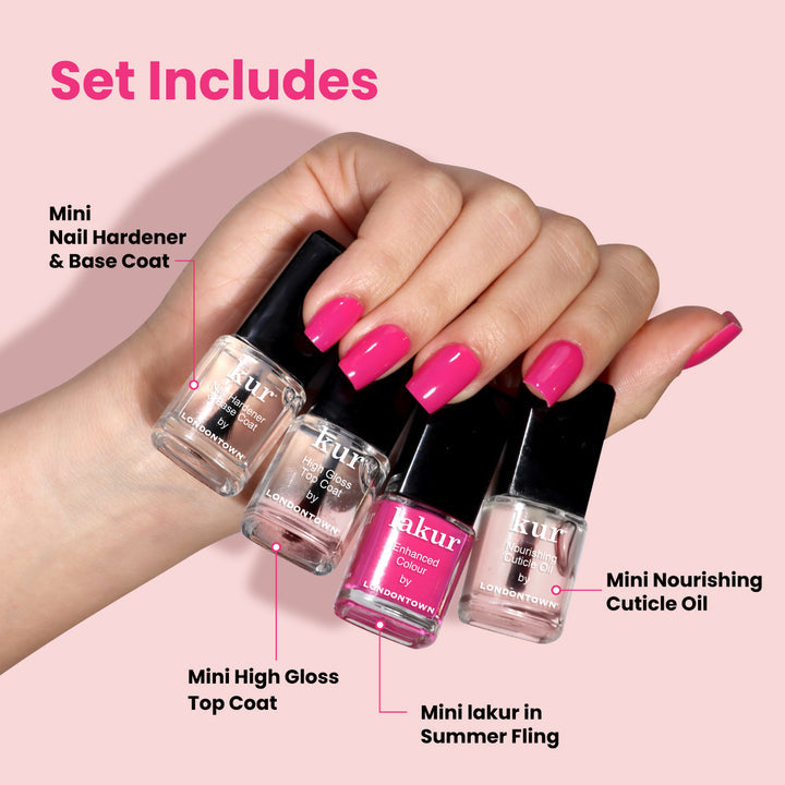 Londontown Mini Mani | Four Essentials Kit