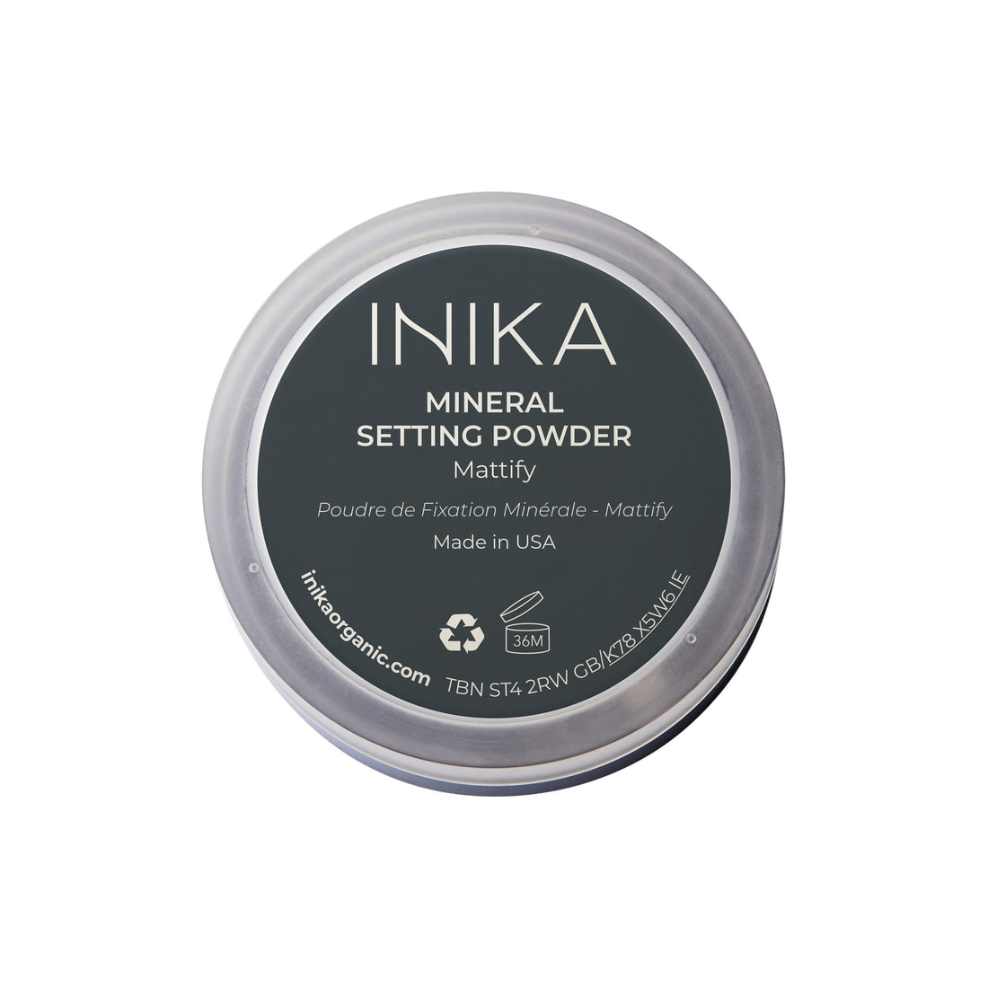 INIKA Organic Mattifying Setting Powder
