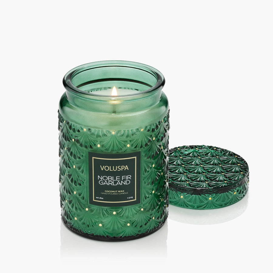 Voluspa Holiday Large Jar + Lid Candle 100hr