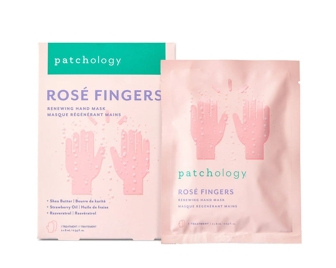 Patchology Serve Chilled™ ROSÉ FINGERS Renewing Hand Mask