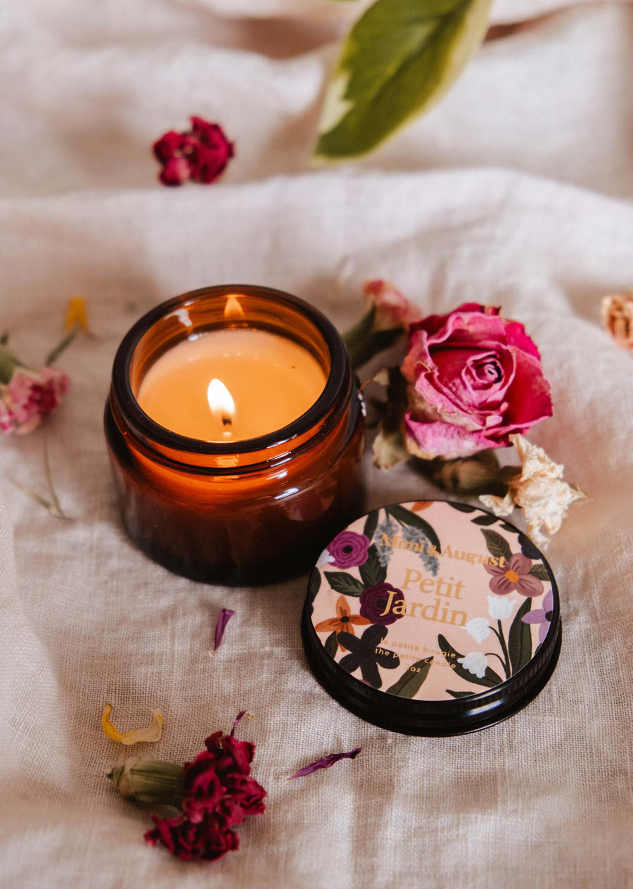 Mimi & August Eco Soy Wax 2oz Travel Candle | Petit Jardin