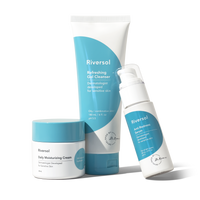 Riversol Redness Control Trio: Serum, Cream, Cleanser