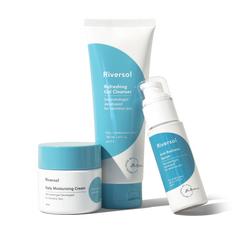 Riversol Redness Control Trio: Serum, Cream, Cleanser