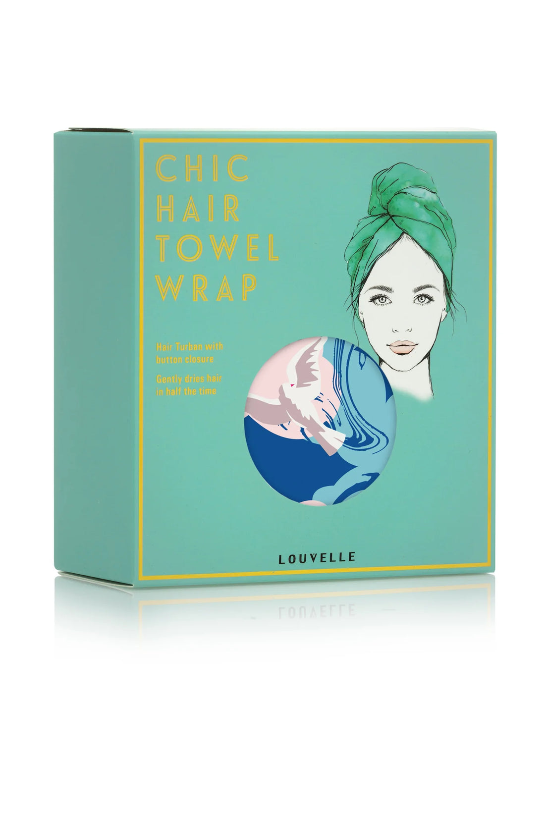 LOUVELLE Riva Hair Towel Wrap