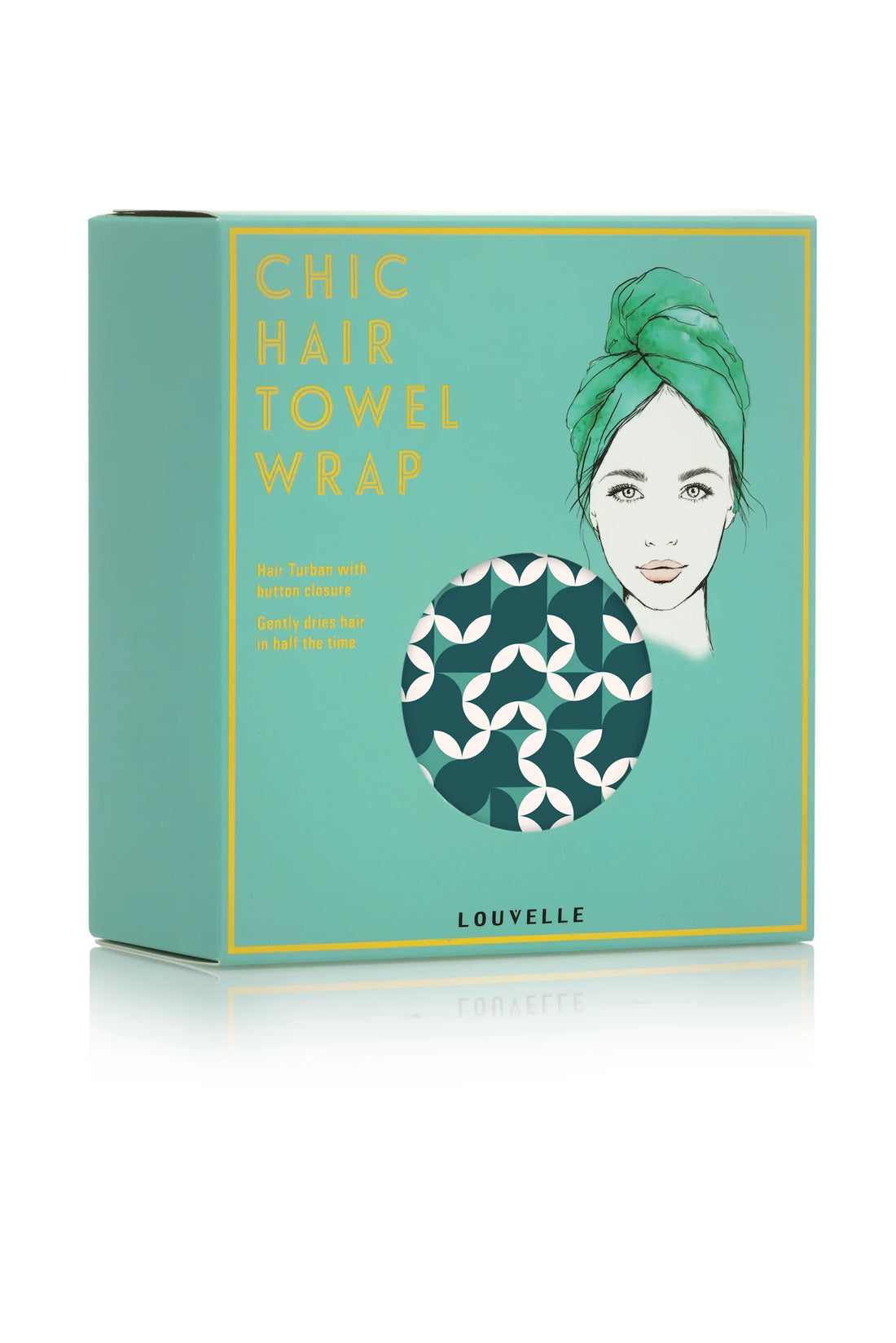 LOUVELLE Riva Hair Towel Wrap