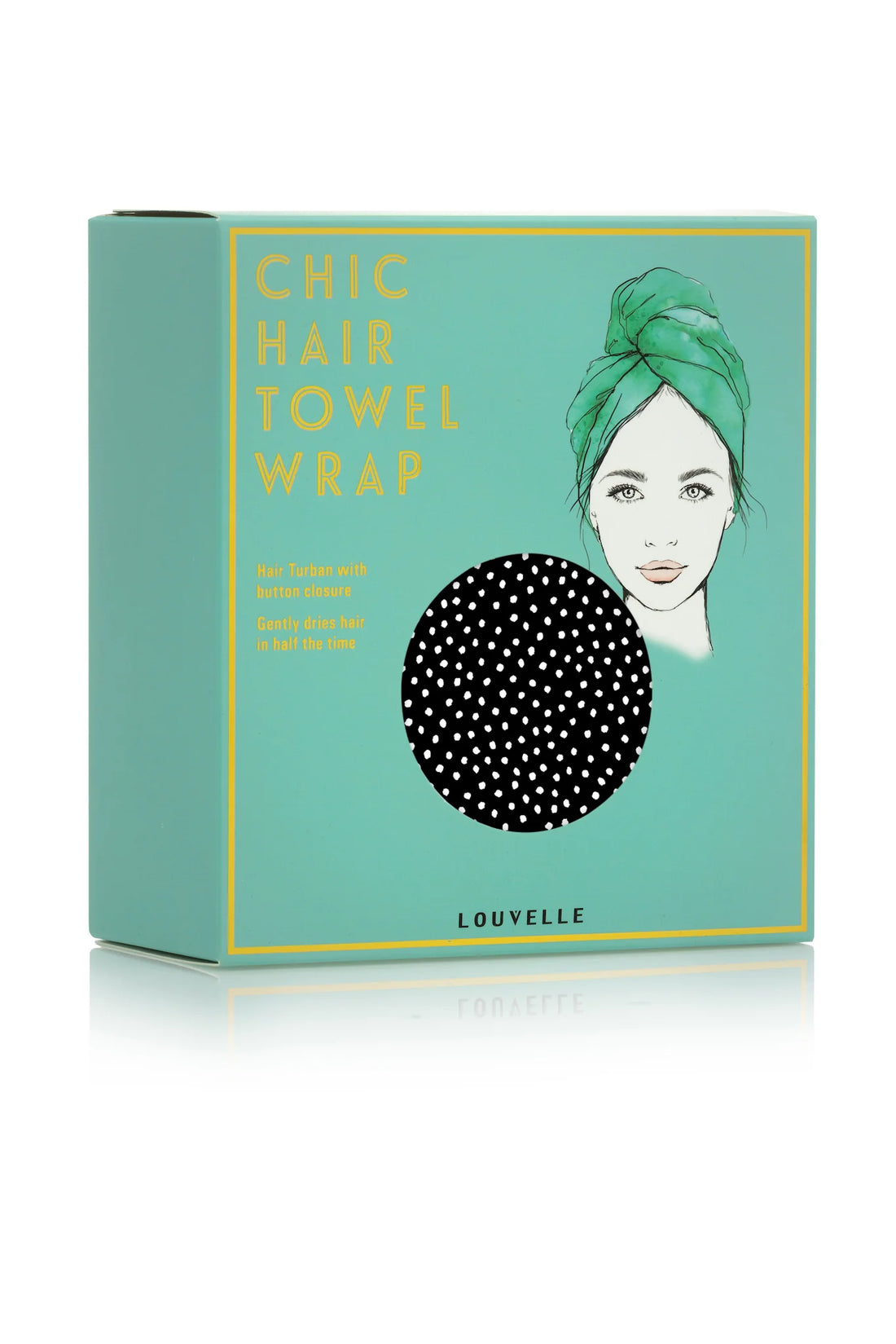 LOUVELLE Riva Hair Towel Wrap