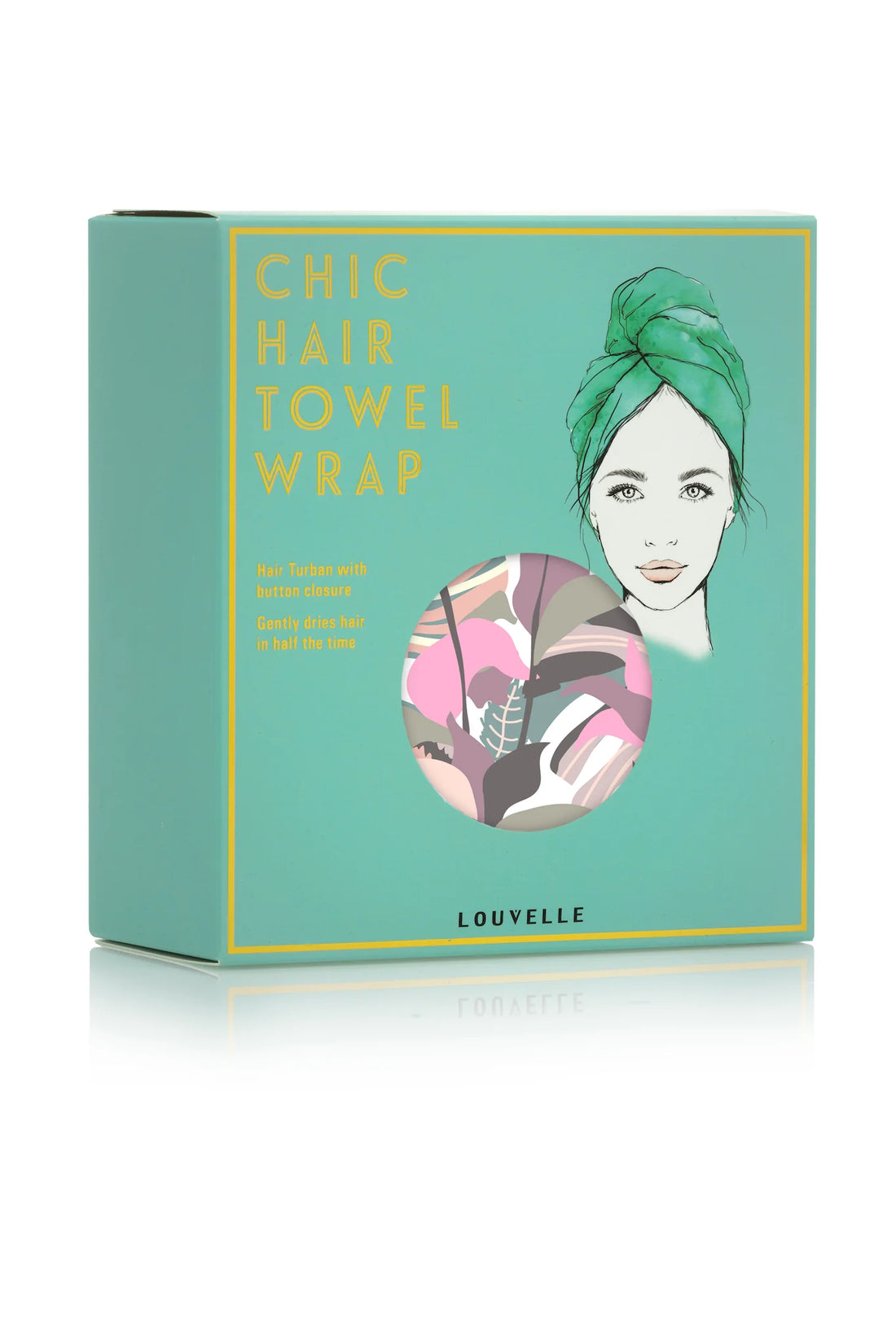 LOUVELLE Riva Hair Towel Wrap