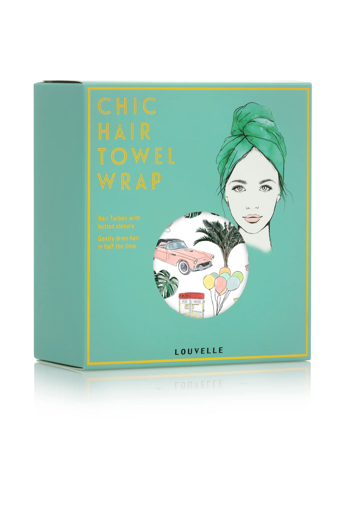 LOUVELLE Riva Hair Towel Wrap