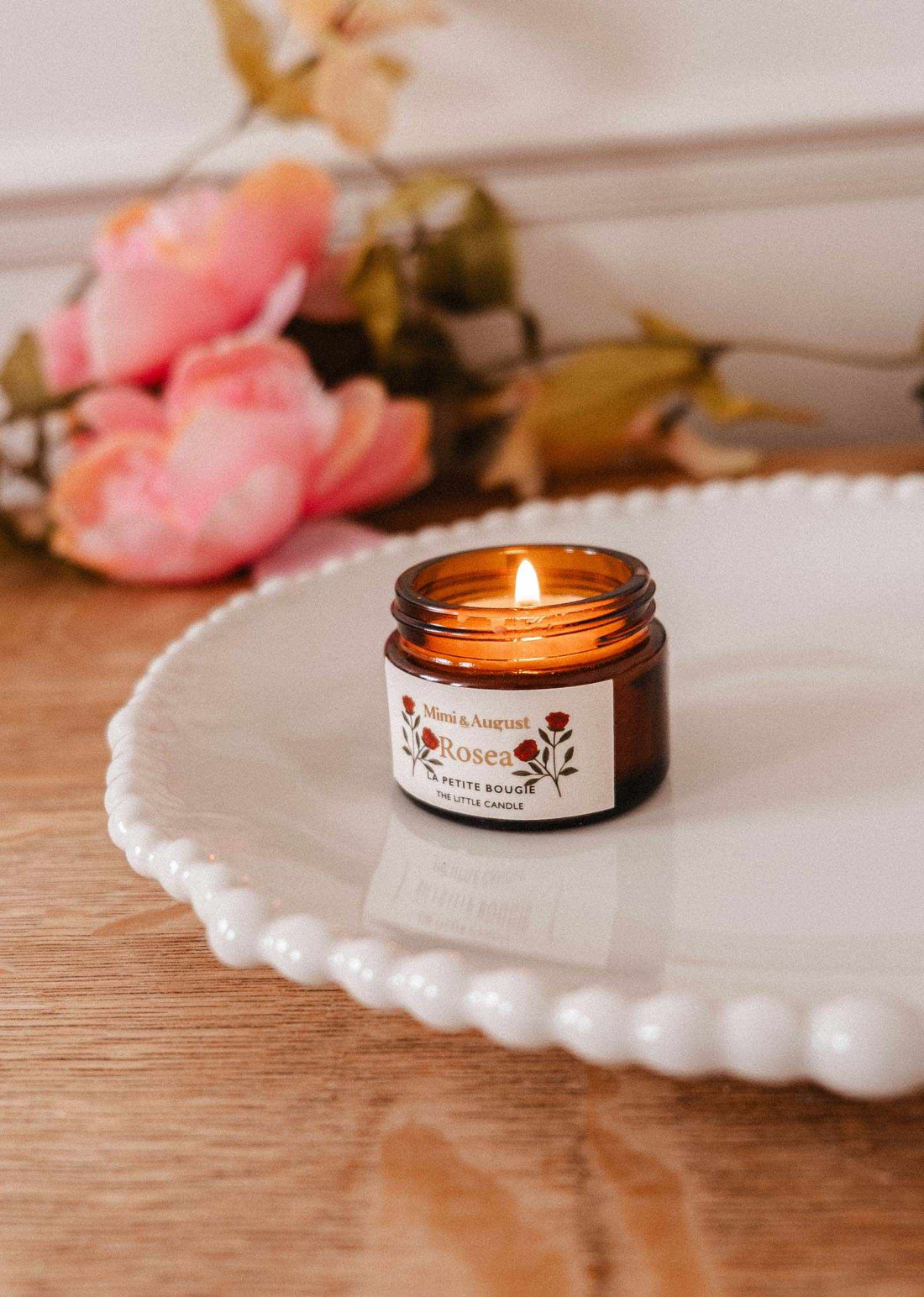 Mimi & August Eco Soy Wax 2oz Travel Candle | Rosea