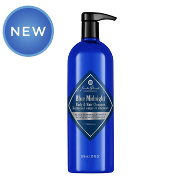 Jack Black Blue Midnight Body and Hair Cleanser