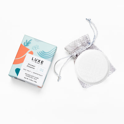 Cait + Co Luxe Shower Steamer Fizzy Bomb