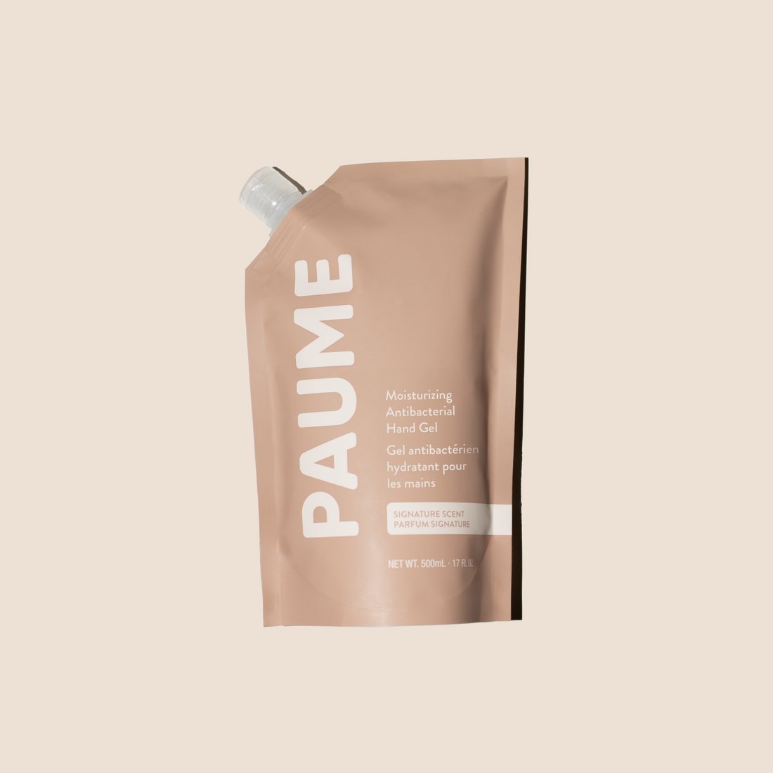 PAUME Moisturizing Antibacterial Hand Gel Refill Bag