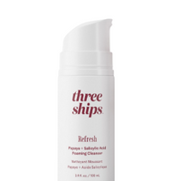Three Ships Refresh Papaya + Salicylic Acid Foaming Cleanser