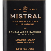 Mistral Men's Collection Triple Milled Luxury Bar Soap