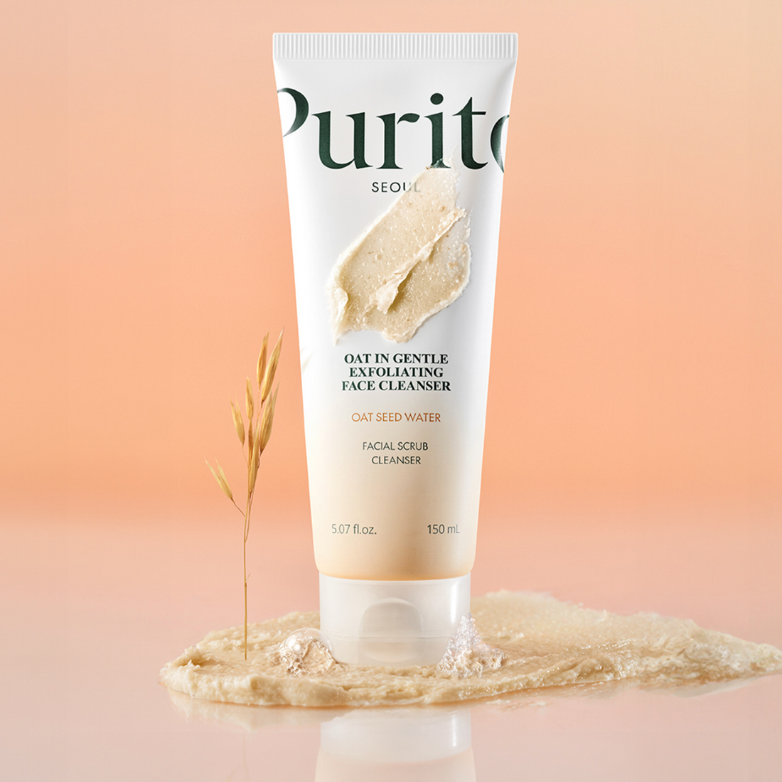 Purito Oat-in Gentle Exfoliating Face Cleanser