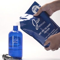 Jao Refresher Sanitizer 16oz Glass Decanter with Pump