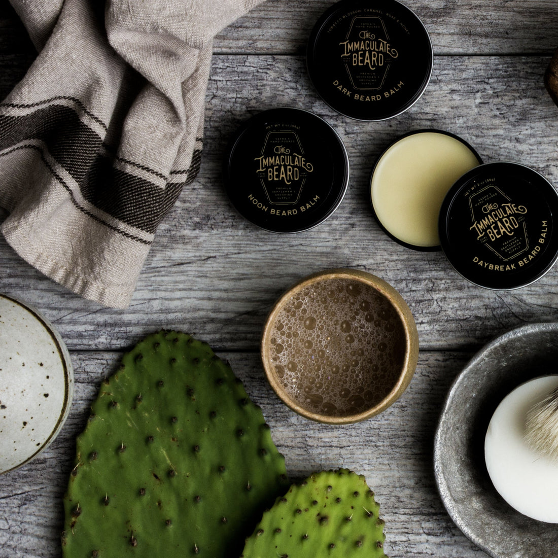 The Immaculate Beard Balm | Conditioning, Styling, Beeswax-Based
