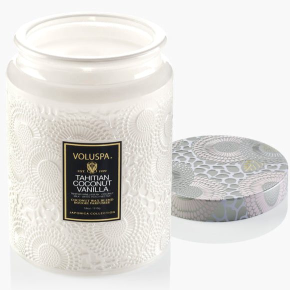 Voluspa Japonica Large Jar + Lid Candle 100hr