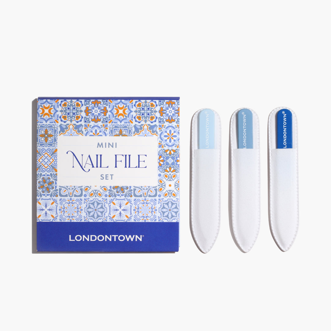 Londontown Mini Glass Nail File Set