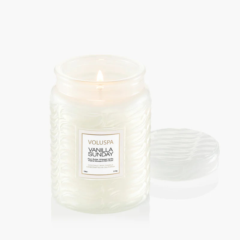 Voluspa Capsule Large Jar + Lid Candle {100hr}
