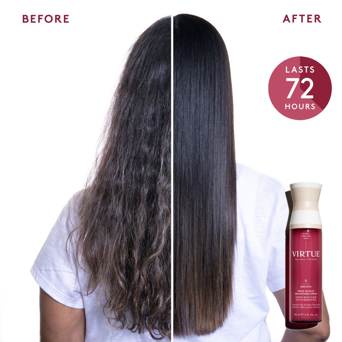 Virtue Frizz Block Smoothing Spray