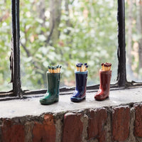 Paddywax Wellington Rain Boot Match Holder 25ct