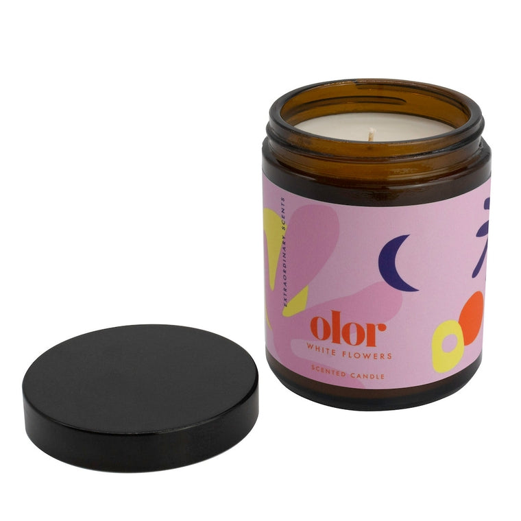 OLOR Exceptional Travel Jar Candle {30hr} White Flowers