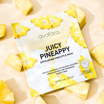 Avatara Juicy Sheet Mask | Exfoliating Pineapple