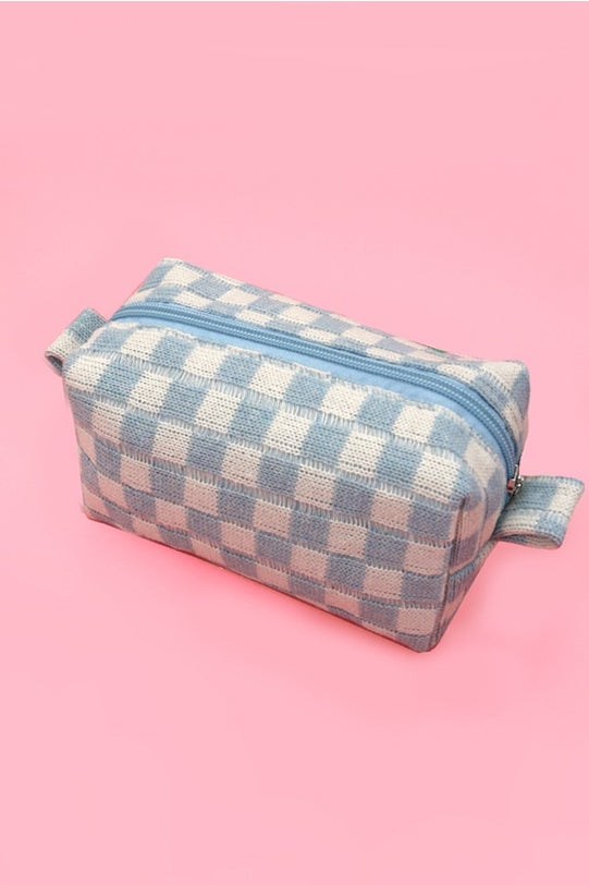 Josslyn Woven Small Cosmetic Pouch