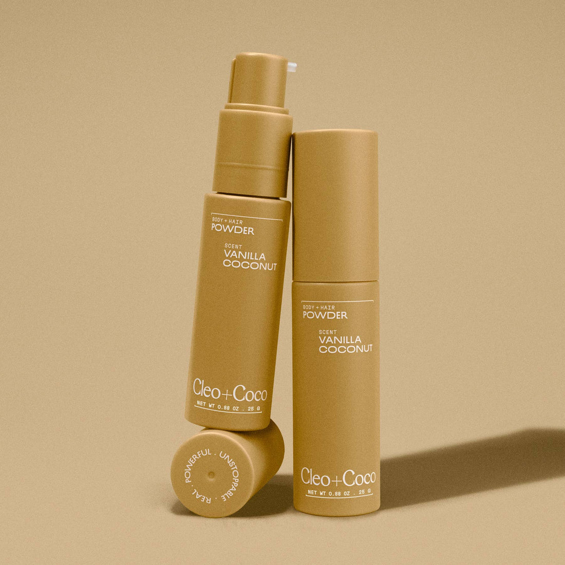 Cleo+Coco Plant-Based Talc-Free Hair Powder