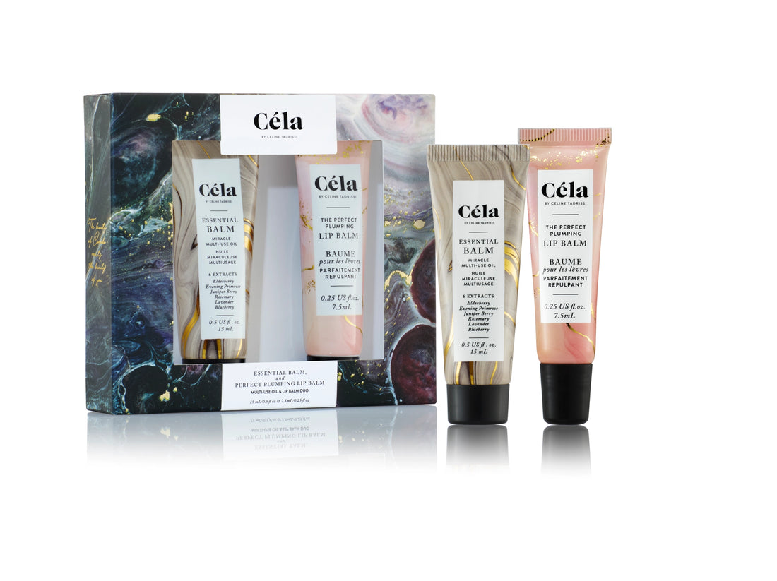 Cela Essential Balm & Lip Balm Duo Kit