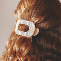 Teleties Round Flat Hair Clip * SMALL