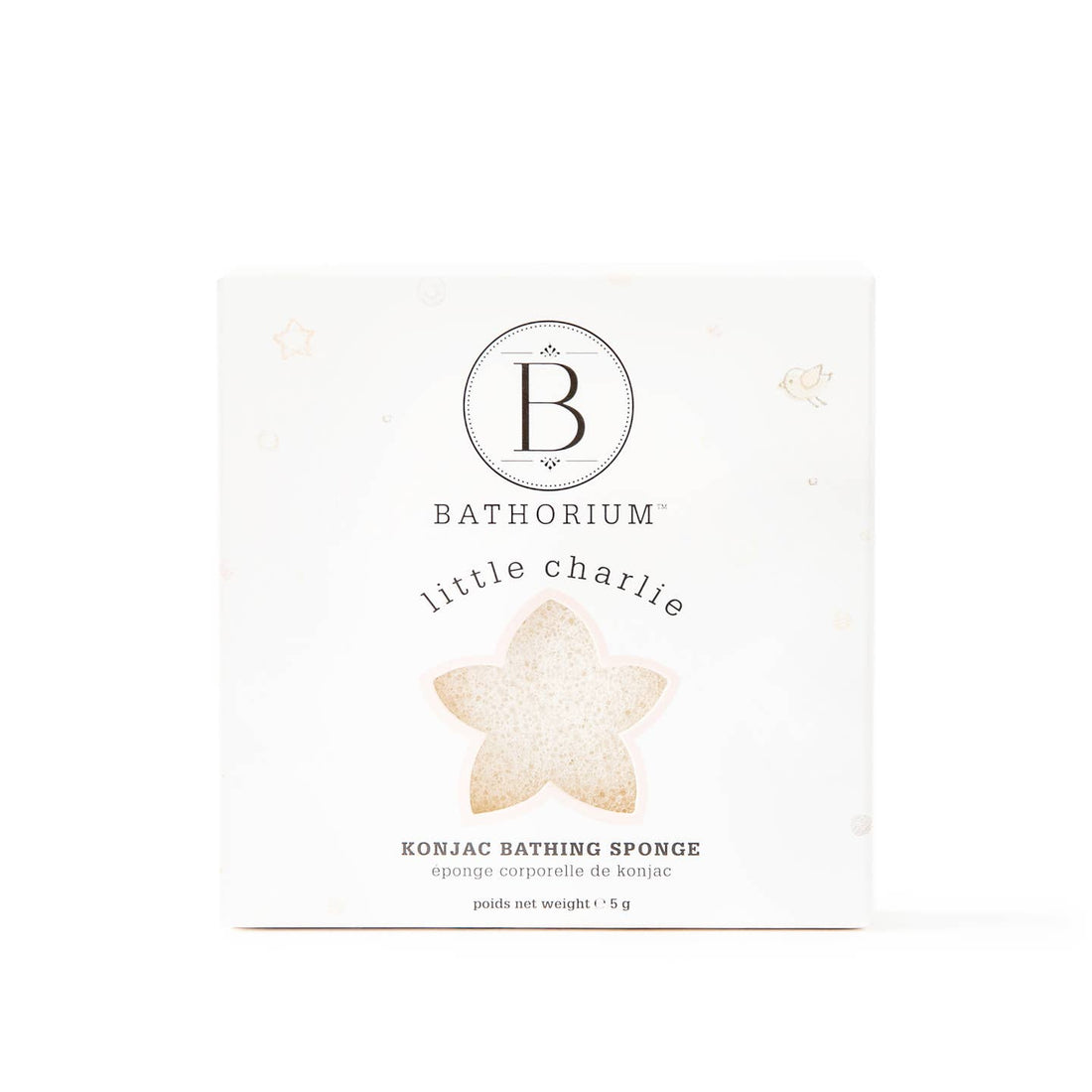 Bathorium Little Charlie Konjac Bath Sponge