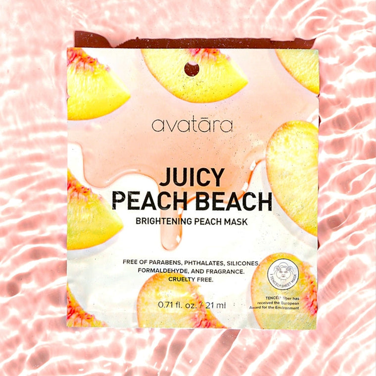 Avatara Juicy Sheet Mask | Brightening Peach