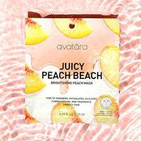 Avatara Juicy Sheet Mask | Brightening Peach