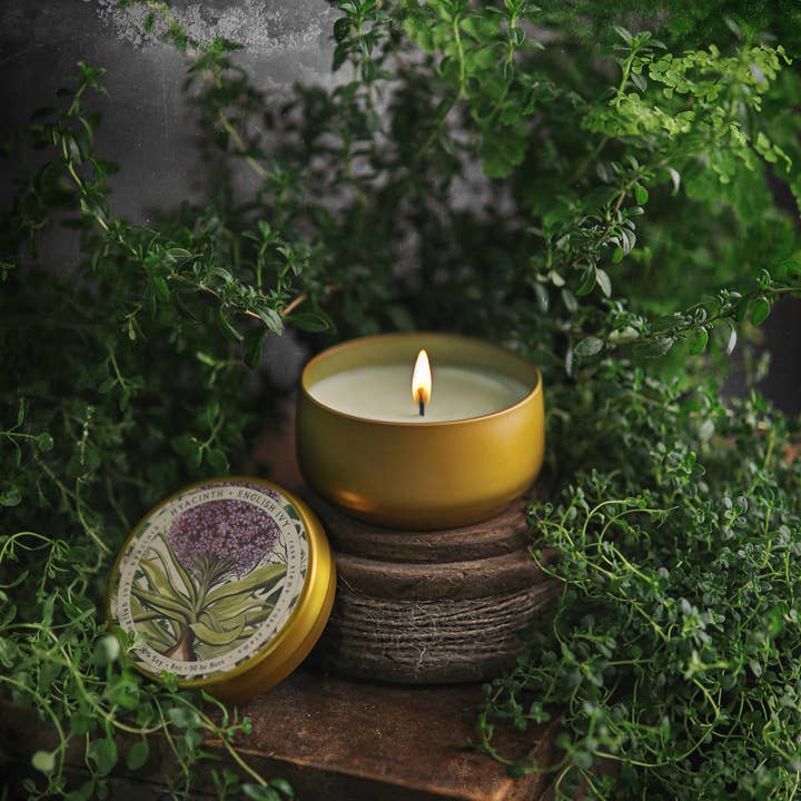 L'apothicaire Botanica Candle {50hrs}  Hyacinth + Ivy