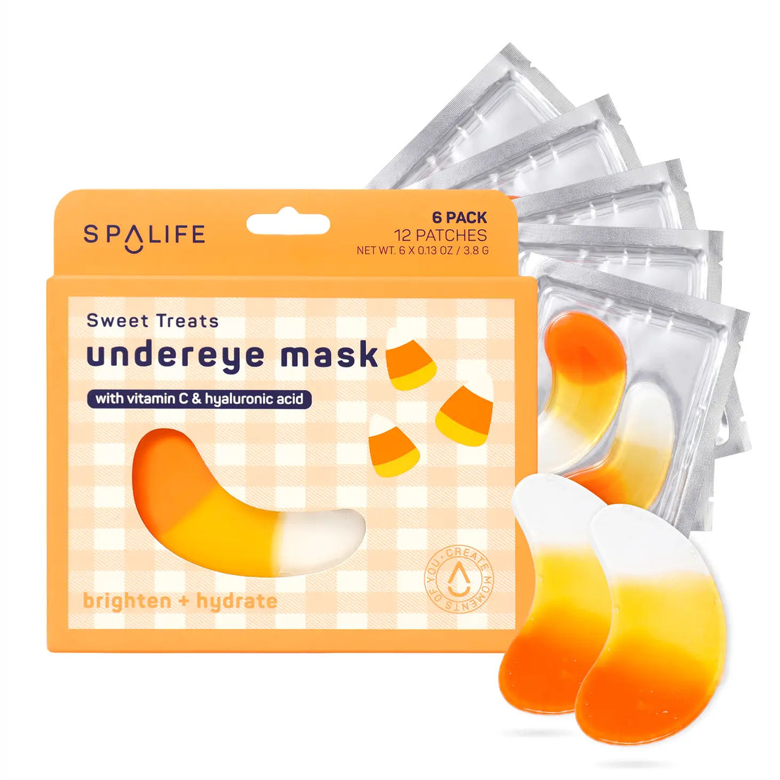 Undereye Mask x Six Pairs | BRIGHTEN & HYDRATE CANDY CORN