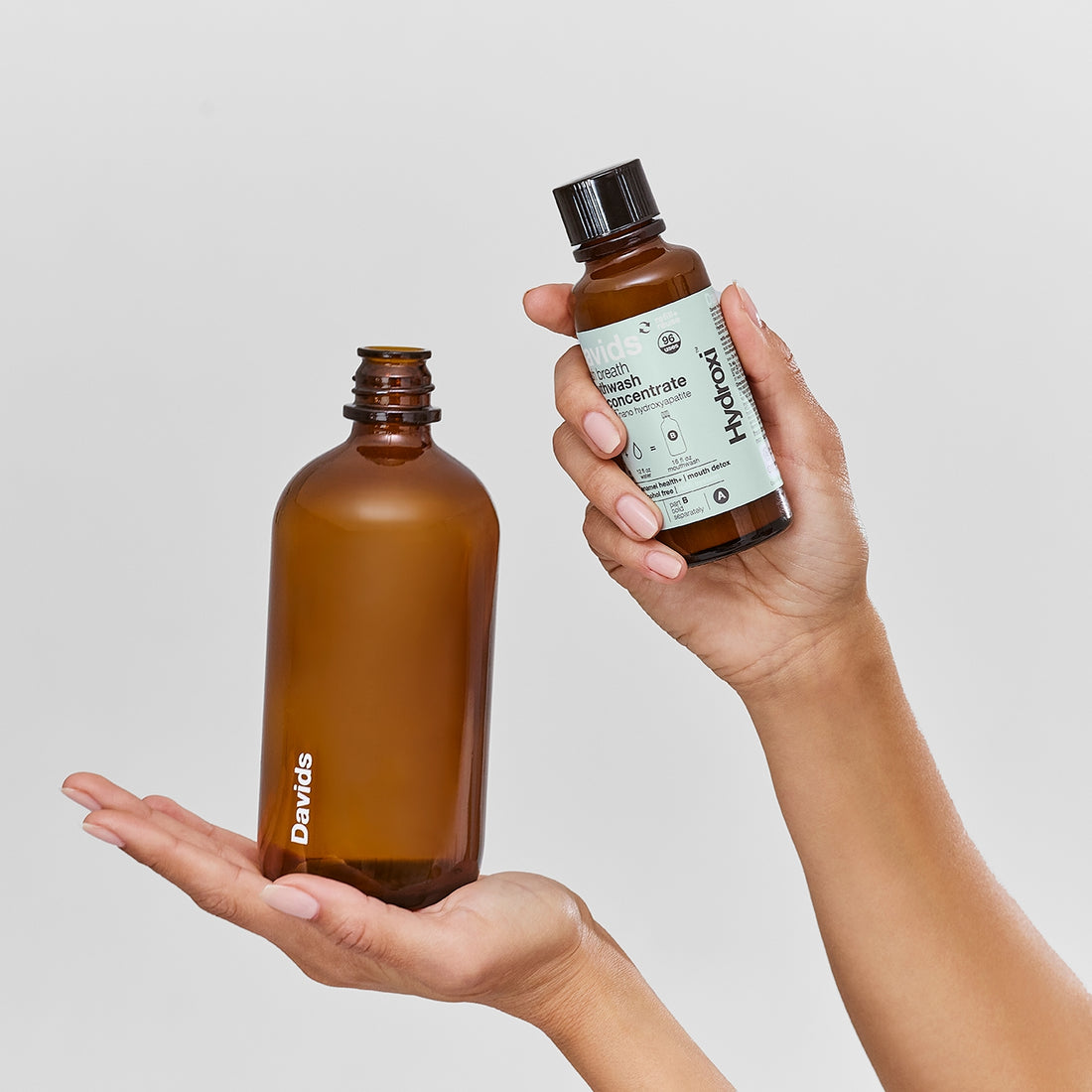 Davids HYDROXI Nano-Hydroxyapatite Premium Mouthwash Kit