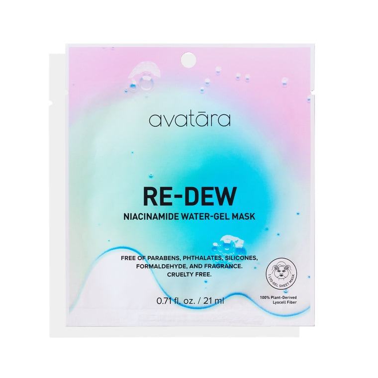 Avatara Water-Gel Sheet Mask | Re-Dew Niacinamide